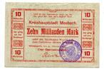 Baden 10 Md. Mk. Mosbach, -