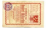 Baden 100 Md. Mk. Mosbach, -