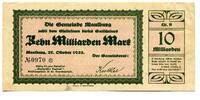 Baden 10 Md. Mk. Maulburg, -