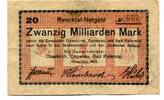 Baden 20 Md. Mk. Oberkirch, -