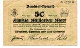 Baden 50 Md. Mk. Oberkirch, -