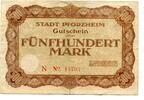 Baden 500 Mk. Pforzheim, -