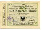 Baden 50 Md. Mk. Pfullendorf, -
