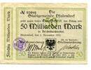 Baden 50 Md. Mk. Pfullendorf, -
