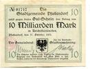 Baden 10 Md. Mk. Pfullendorf, -