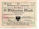 Baden 10 Md. Mk. Pfullendorf, -