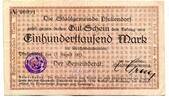 Baden 100 T. Mk. Pfullendorf, -
