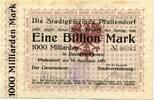 Baden 1 Bill. Mk. Pfullendorf, -