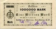 Baden 1 Mio. Mk. Zell i.W., -