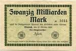 Baden 20 Md. Mk. Wiesloch, -