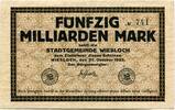 Baden 50 Md. Mk. Wiesloch, -