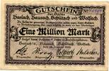 Baden 1 Mio. Mk. Wolfach, -