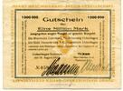 Baden 1 Mio. Mk. Überlingen, -