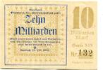 Baden 10 Md. Mk. Wolfach, -