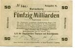 Baden 50 Md. Mk. Rickelshausen, -