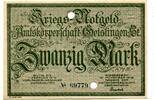 Württemberg 20 Mk. Geislingen/Steige, -