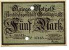 Württemberg 5 Mk. Geislingen/Steige, -