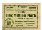 Württemberg 1 Mio. Mk. Tettnang, -