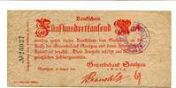 Württemberg 500 T. Mk. Saulgau, -
