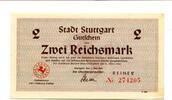 Württemberg 2 Rmk. Stuttgart, -