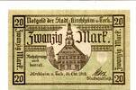 Württemberg 20 Mk. Kircheim unter Teck, -