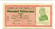 Württemberg 100 Md. Mk. Lauffen a.N., -