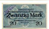 Württemberg 20 Mk. Maulbronn, -