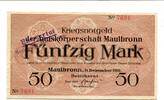 Württemberg 50 Mk. Maulbronn, -