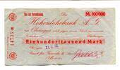 Württemberg 100 T. Mk. Öhringen, -