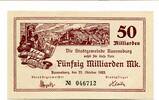 Württemberg 50 Md. Mk. Ravensburg, -