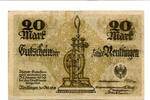 Württemberg 20 Mk. Reutlingen, -