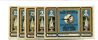 Sachsen 25 Pfg. 50 Pfg. 75 Pfg. 1 Mk. 2 Mk. Elster,Bad, -