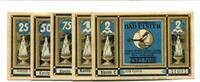 Sachsen 25 Pfg. 50 Pfg. 75 Pfg. 1 Mk. 2 Mk. Elster,Bad, -