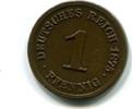 Deutsches Reich, 1 Pfennig -