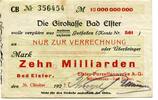 Sachsen 10 Md. Mk. Elster,Bad, -
