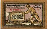 Sachsen 20 Mk. Freiberg, -