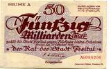 Sachsen 50 Md. Mk. Freital, -