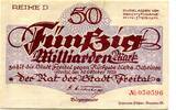 Sachsen 50 Md. Mk. Freital, -