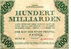 Sachsen 100 Md. Mk. Freital, -
