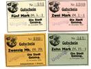 Sachsen 2,5,10,20, Mk Geising, -