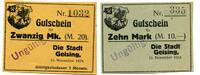 Sachsen 10,20, Mk Geising, -