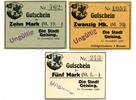 Sachsen 5,10,20, Mk Geising, -