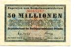 Sachsen 50 Mio. Mk. Grimma, -