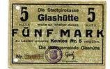 Sachsen 5 Mk. Glashütte, -
