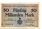 Sachsen 50 Md. Mk. Görlitz, -