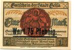 Thüringen 1 Mk. Geisa i.Rhön, -