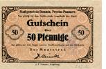 Pommern 50 Pfg. Demmin, -