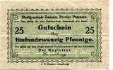 Pommern 25 Pfg. Demmin, -