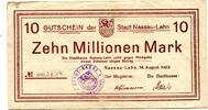 Hessen-Nassau 10 Mio. Mk. Nassau-Lahn, -