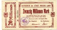 Hessen-Nassau 20 Mio. Mk. Nassau-Lahn, -